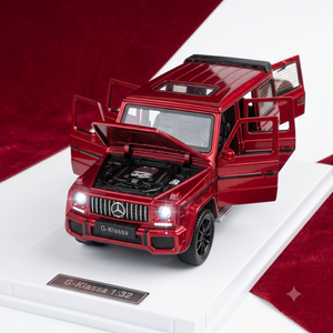 1:32 Mercedes-Benz G-Class (G-Klassa) Diecast Model – Metallic Red